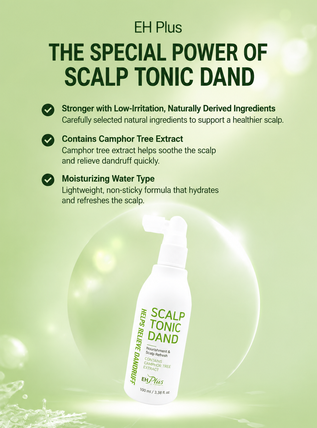 EHPlus Scalp Tonic Dand 100ml