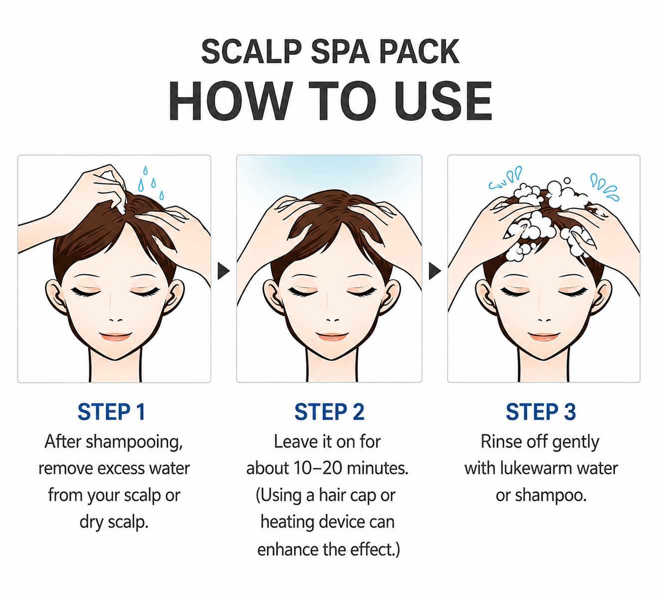 EHPlus Scalp Spa Pack 150ml