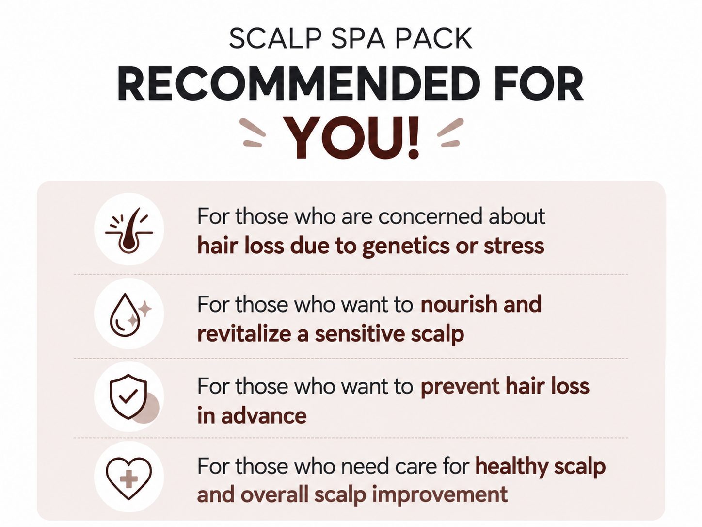 EHPlus Scalp Spa Pack 150ml