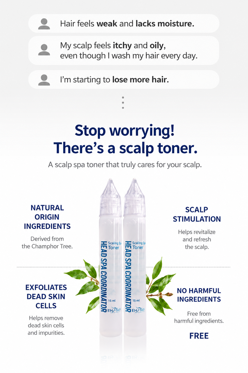 EHPlus Scaling Spa Toner 15ml x 2ea