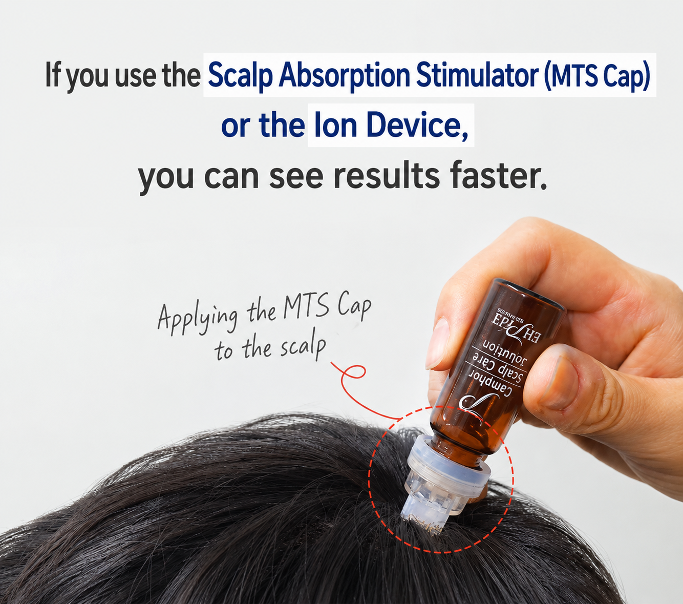 EHPlus Scalp Spa ION-TO DS Ampoule + MTS (1ea)