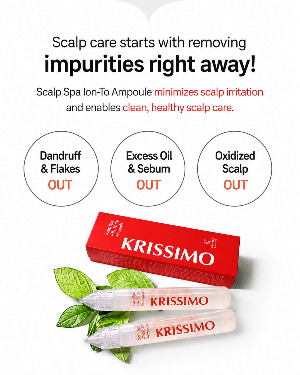 KRISSIMO Scaling Spa Toner 15ml x 2ea