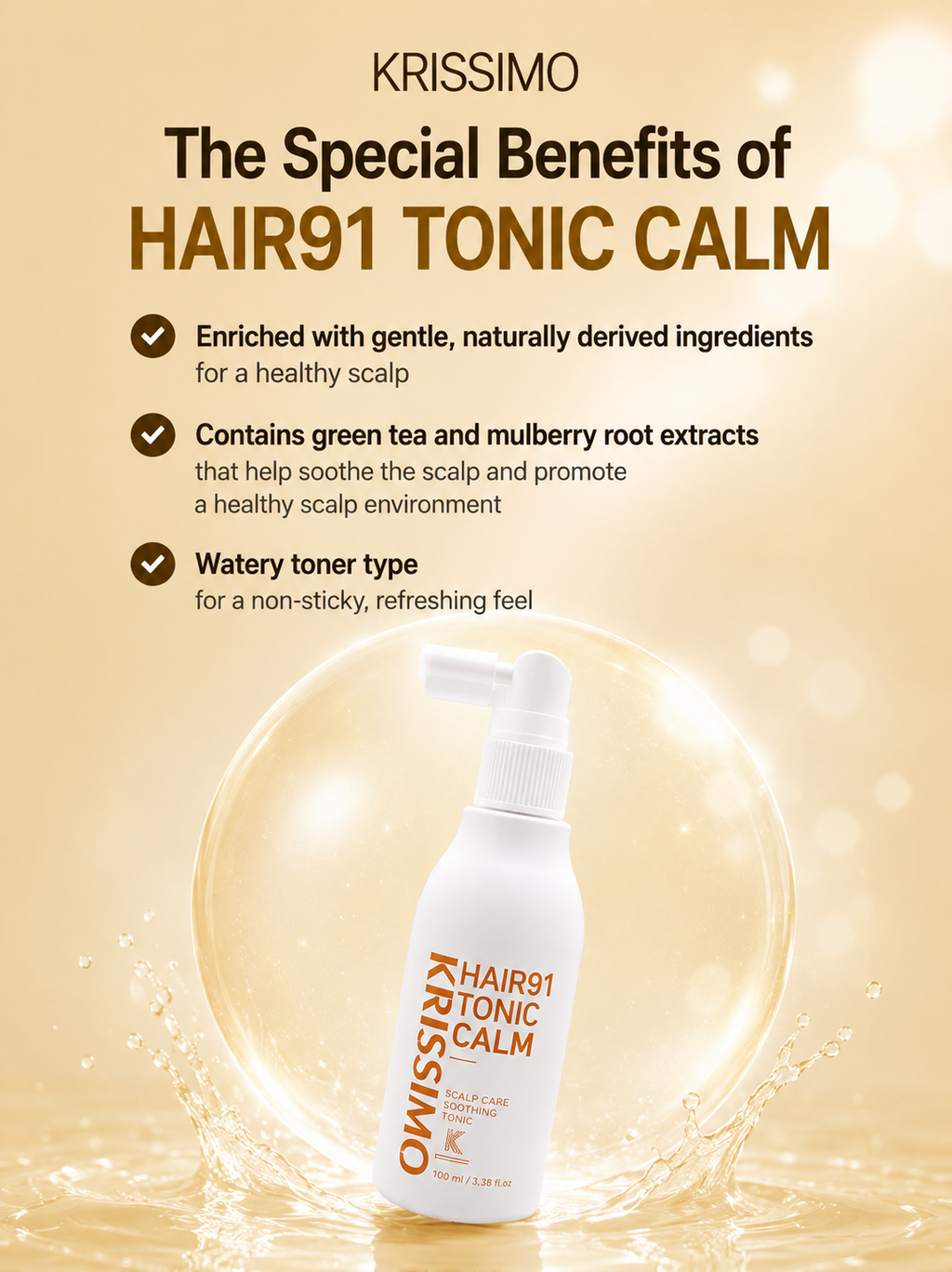 KRISSIMO Hair 91 Tonic Calm