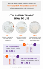 KRISSIMO H2CO3 Cool Shampoo 300ml x 2ea
