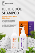 KRISSIMO H2CO3 Cool Shampoo 300ml x 2ea
