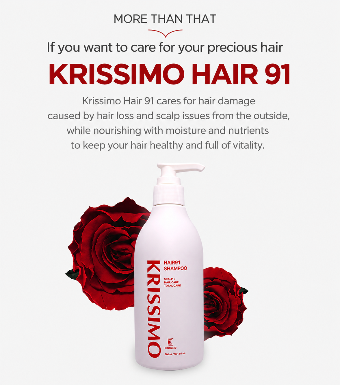 KRISSIMO Hair 91 Shampoo 300ml