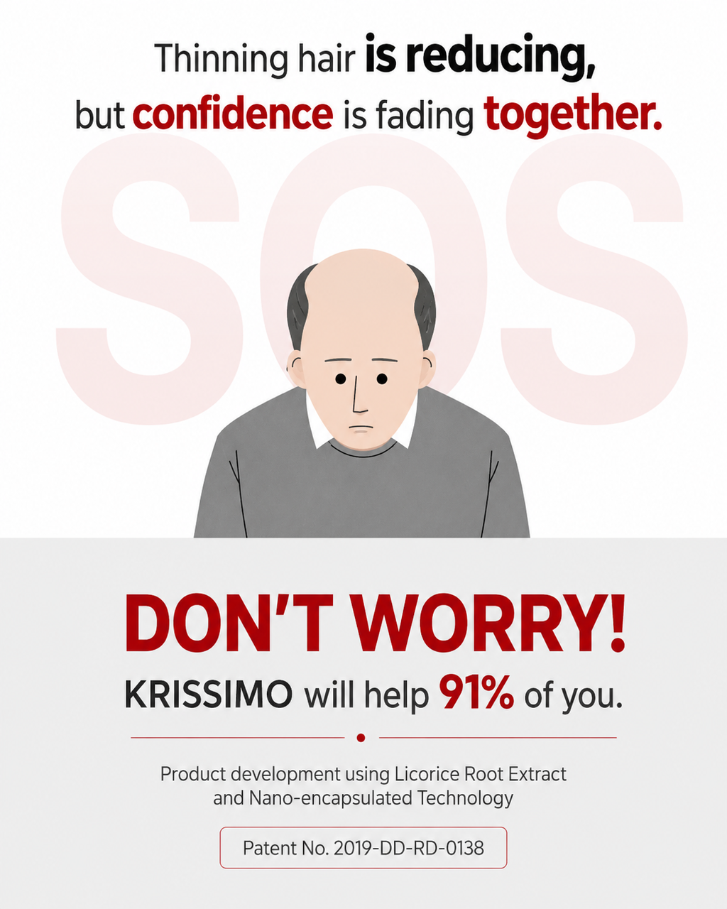 KRISSIMO Hair 91 Shampoo 300ml