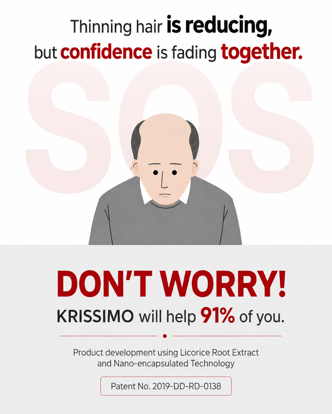 KRISSIMO Hair 91 Shampoo 300ml