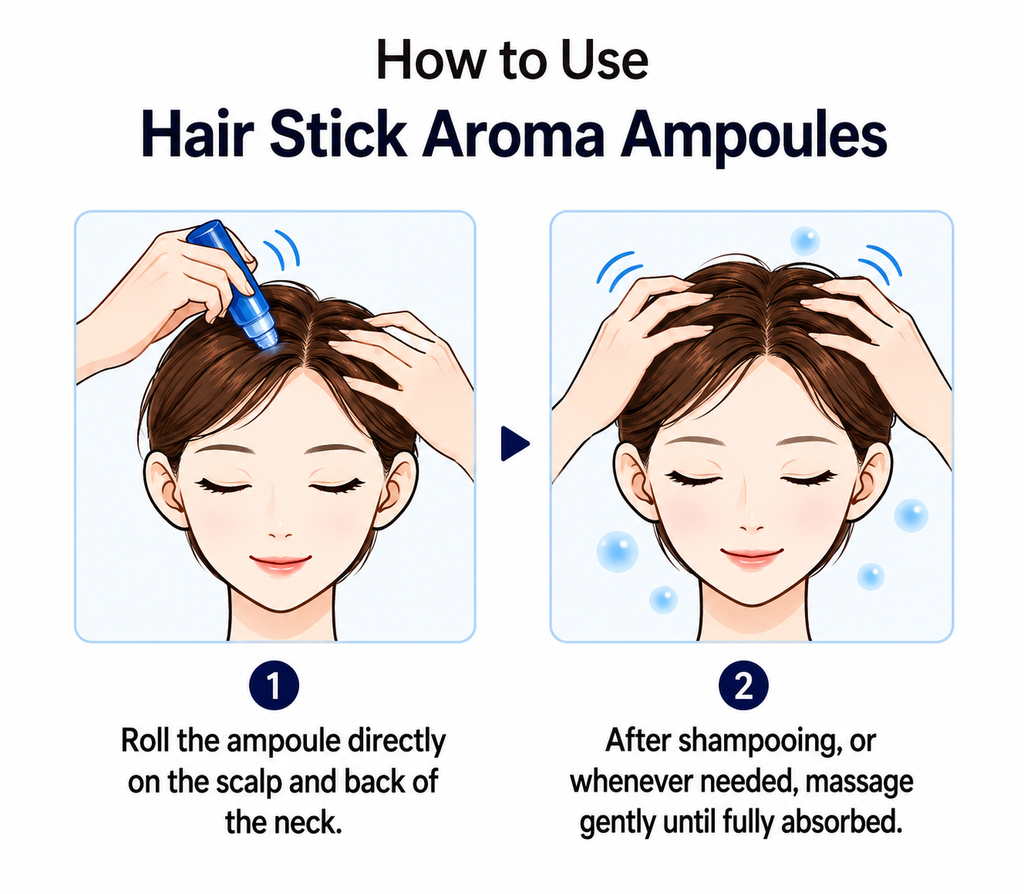 EHPlus Hair Stick Aroma Ampoule 10ml X2ea